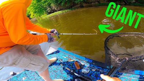 Ace Caught His PB DURING JON BOAT TOURNAMENT || GIANT BASS