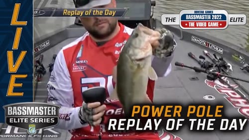 Two tough travelers tangled at the top (Power Pole Replay of the Day)