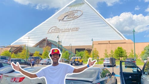 WE WENT TO THE WORLDS LARGEST BASS PRO SHOPS