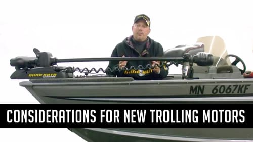 Considerations before Installing New Trolling Motors on Fishing Boats
