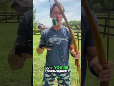 Arrow Tuning: Straight Flight Secrets Revealed! #shorts