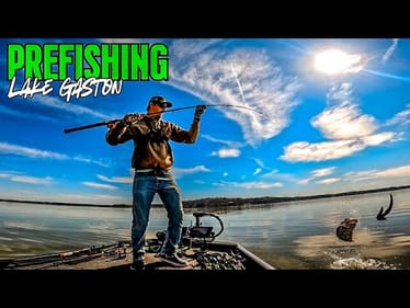 Searching For WINNING FISH On LAKE GASTON!! || Tournament Pre Fishing