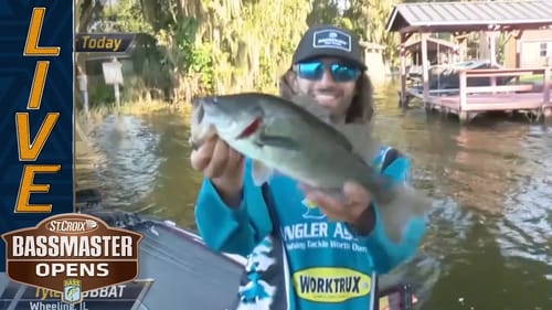 Bassmaster OPEN: Tyler Lubbat catching numbers on the Harris Chain
