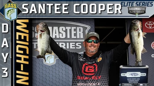 Weigh-in: Day 3 of Bassmaster Elite at Santee Cooper