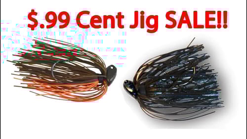 $.99 cent JIG SALE! Crazy Good Deal! Wired Jigs - Don't Miss Out!