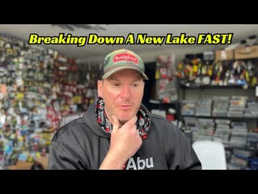 How I Break Down A New Lake To Catch Bass Fast!