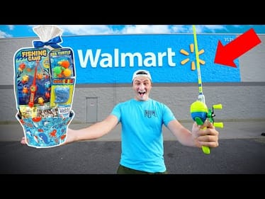 Walmart $25 EASTER Fishing Challenge (BIG FISH!)
