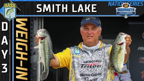 Weigh-in: Day 3 of B.A.S.S. Nation Southeast Regional at Lewis Smith Lake