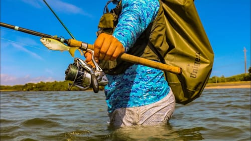 Saltwater Wade Fishing For Weird Looking Fish