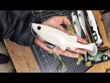 2025's MOST VERSATILE SOFT SWIMBAIT!  3 through 12 Inches of Versatility!