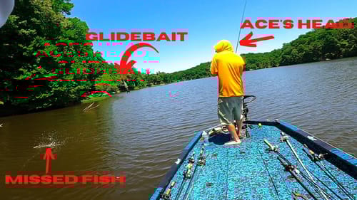 I almost took him out...Bass Fishing JON BOAT TOURNAMENT!! Early summer bass fishing