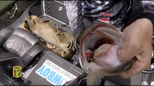 Stetson Blaylock's Big Bed Fish at Lake Hartwell