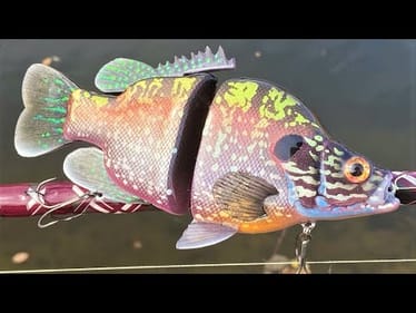 Making a Warmouth SwimBait | LOUD Knocker and Flappy Fins