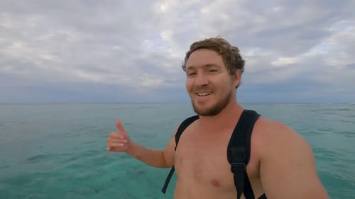 Solo Fishing On A Surf Board!