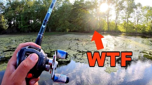 GUN SHOTS while Fishing Backwoods Texas Lake!! --Time to LEAVE