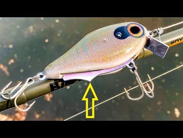 Titanium Rattle Plate in a CrankBait | One Day Build to Catch