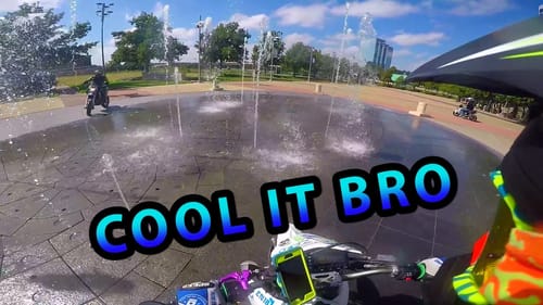 SUBIE MOTO'S BDAY RIDE Part 2 | WATER FOUNTAIN | STAIRS