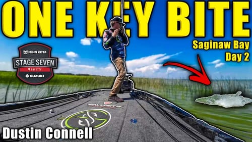 ONE Fish Changed MY WHOLE Tournament! MLF Stage 7 - Saginaw Bay - Day 2
