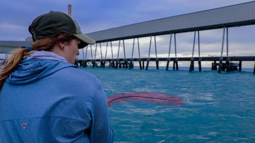 Fishing One of the WORLD'S BIGGEST JETTYS