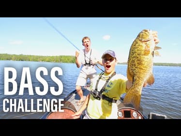 2v2 YouTuber Bass Fishing Challenge -- Wisconsin VLOG no. 4
