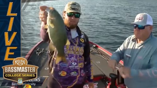 COLLEGE BRACKET: Levi Mullins fills his limit in Round 1 at Milford Lake