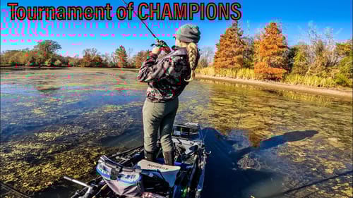 KAYAK Fishing for 80K! Tournament of Champions - Lake Chickamauga