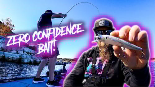 I DIDN'T THINK BASS WOULD EAT THIS BAIT!!! ZERO CONFIDENCE!
