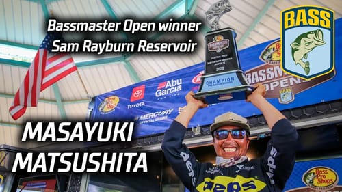 Masayuki Matsushita wins Bassmaster Central Open on Sam Rayburn