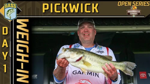 2021 Bassmaster Open at Pickwick Lake, TN - Day 1 Weigh-In