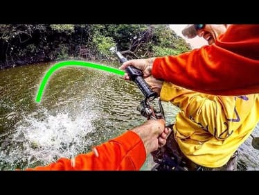 TWO MONSTER FISH CAUGHT at the SAME TIME!!