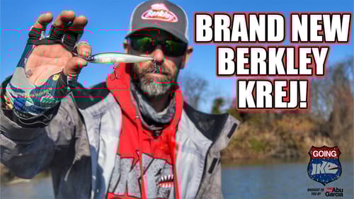 First Cast with a Revolutionary Lure the KREJ!!