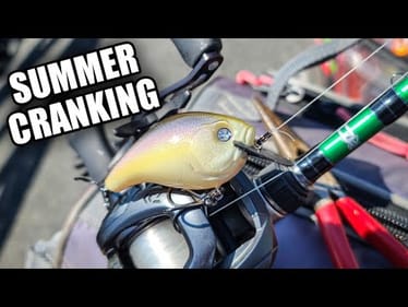 Shallow Summer Cranking | 13 Fishing Scamp Crankbait