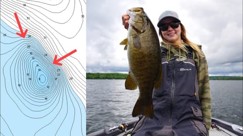 Smashing Deep Smallmouth on Shoals! (How To Find Fish)