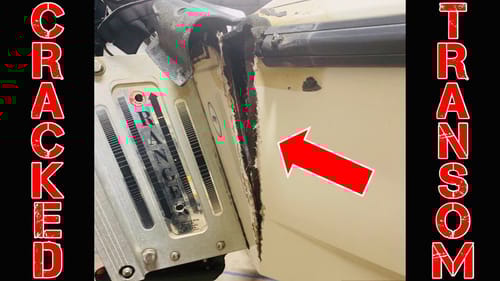 Ranger Z520 CRACKED Transom UPDATE | Zip Ties Fix EVERYTHING