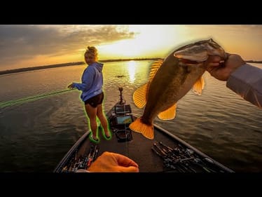 Hilary's BASSMASTER High School Practice on LAKE SEMINOLE