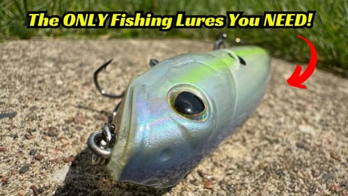 The ONLY Fishing Lures You Need For Smallmouth!