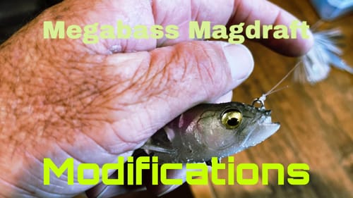 My Secret Megabass Magdraft/ Big Swimbait Modifications