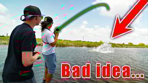 We were too TERRIFIED to Bring This RIVER MONSTER onto the Boat! (nope)