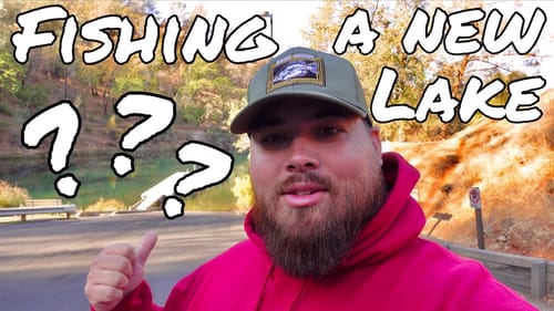 First Time Fishing This Lake In NorCal That’s Still Full Of Water | Is There Any Fish In Here???