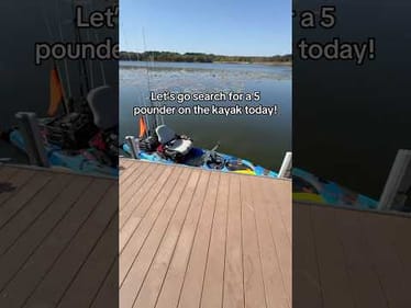 Searching for the 5 pounder hidden in the lake! #fishing