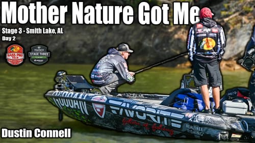 The Weather RUINED my PLANS! -  2022 MLF Stage 3- Smith Lake, AL - Day 2