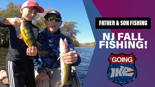 Father & Son Fall Fishing in New Jersey | Mike Iaconelli Fishing