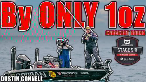 It Came Down to 1 OUNCE! MLF Stage 6 - Lake St. Clair - Knockout Round
