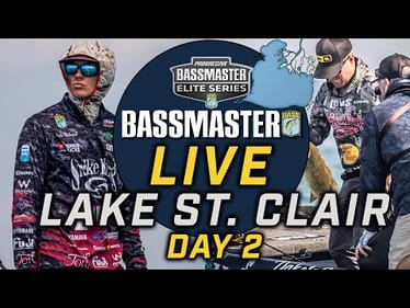 2025 Bassmaster LIVE — Elite Series at Lake St. Clair (Day 2)