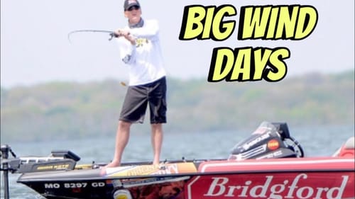 Top Technique For Catching Bass If The Wind Is Blowing Over 20mph…