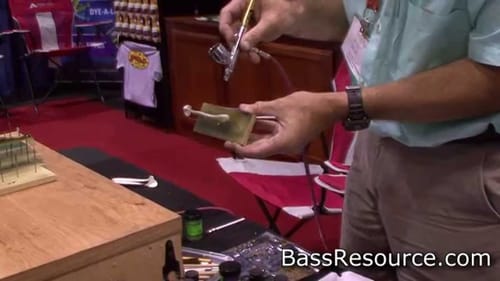 Soft Plastic Lure Painting Instruction by LureWorks Kits | Bass Fishing