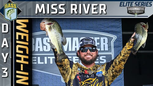 Weigh-in: Day 3 at the Mississippi River (2022 Bassmaster Elite Series)