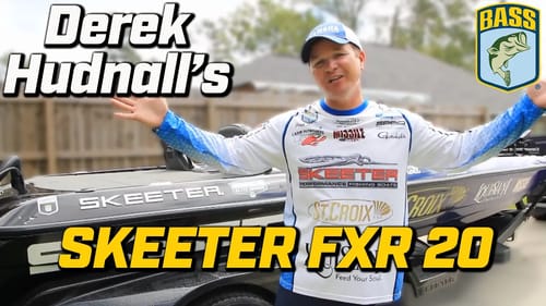 RIGS: Derek Hudnall's Skeeter FXR 20 for the Bassmaster Elite Series