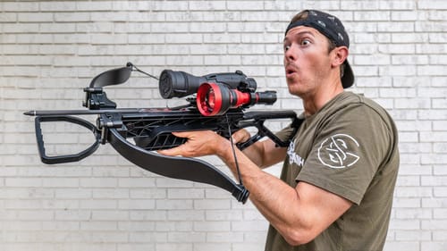 Making a Night Vision Crossbow for Backyard Hunting