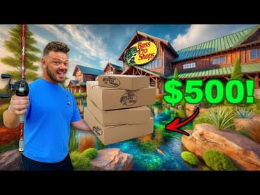 BASS PRO Sent Me a $500 MYSTERY FISHING Box!